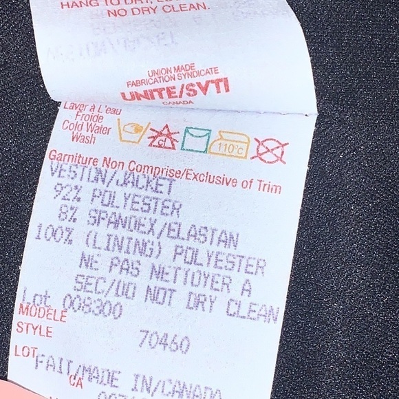 JOSEPH Ribkoff Black Flower Lace Sequins Jacket size US 8 - Picture 13 of 15